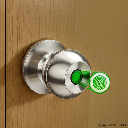 Fingerprint/Bluetooth Smart Door Knob