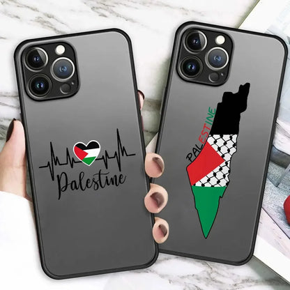 Matte Palestine Back IPhone Case