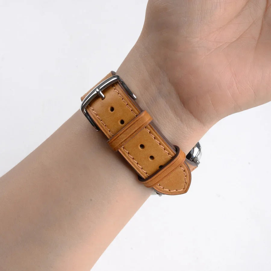 Italian Pueblo Leather Strap For Apple Watch