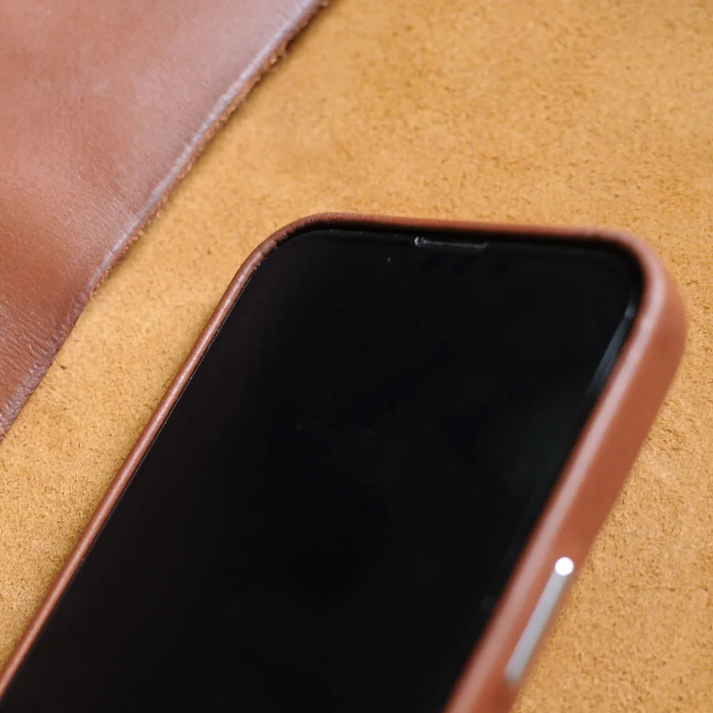 Horween Handmade Vegetable Tanned Cowhide Leather IPhone Case