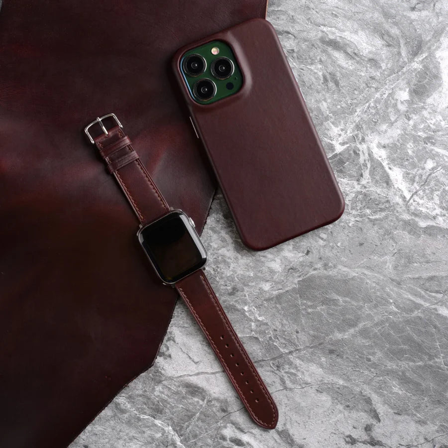 Horween Chromexcel Leather Strap For Apple Watch