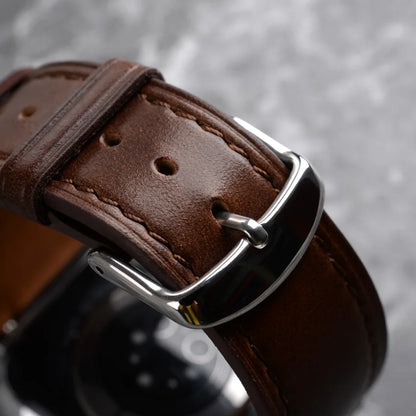 Horween Chromexcel Leather Strap For Apple Watch