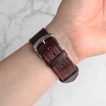 Horween Chromexcel Leather Strap For Apple Watch