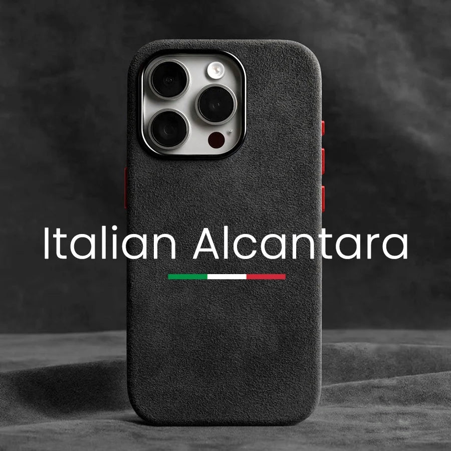 Italian ALCANTARA IPhone Case