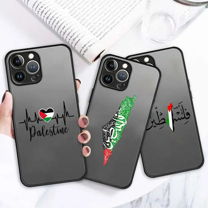 Matte Palestine Back IPhone Case