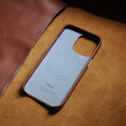 Horween Handmade Vegetable Tanned Cowhide Leather IPhone Case