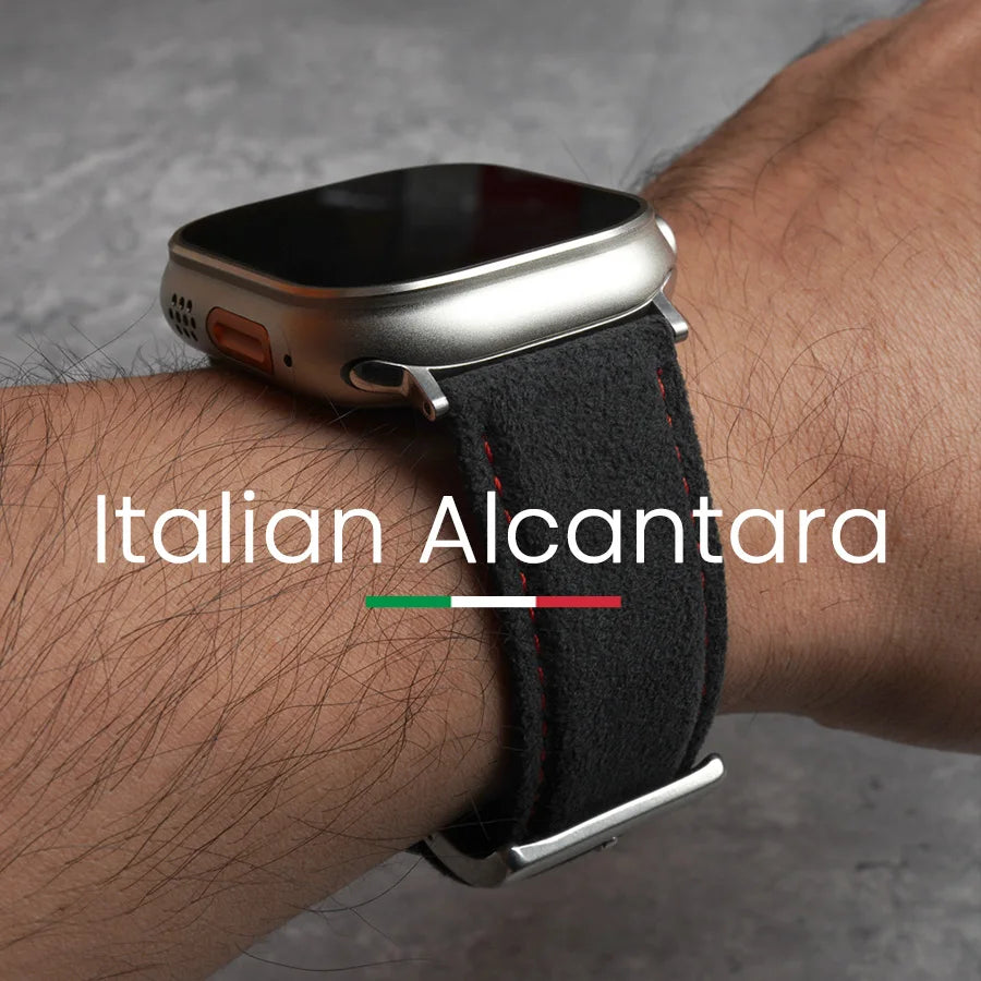 Italian Alcantara Strap for Apple Watch