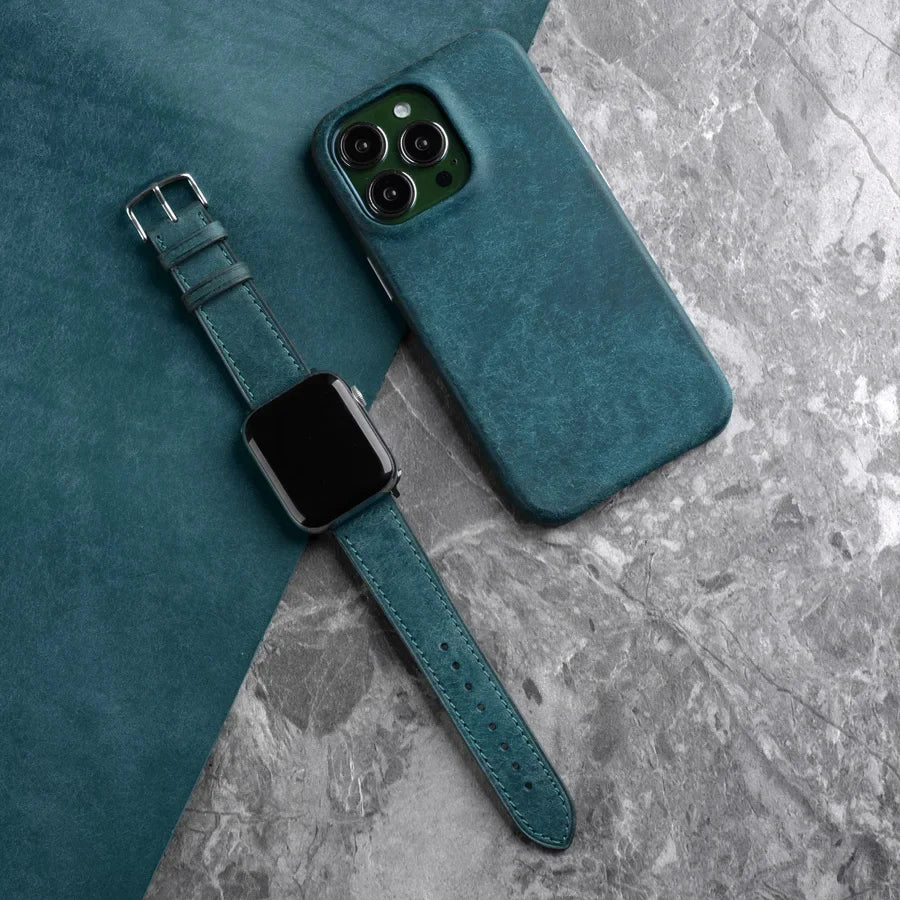 Italian Pueblo Leather Strap For Apple Watch